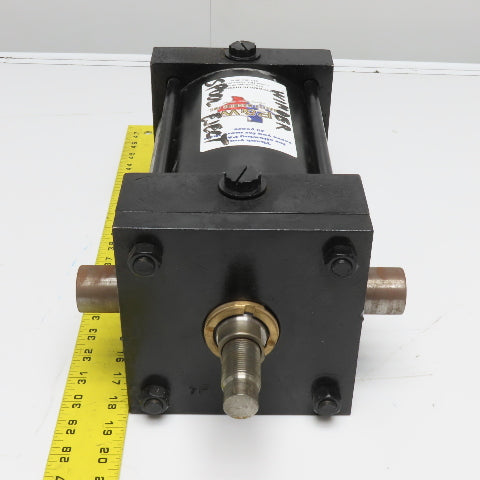 Parker D2A-U144 6" Bore 6-1/4" Stroke Tie Rod Air Cylinder 250PSI Trunnion