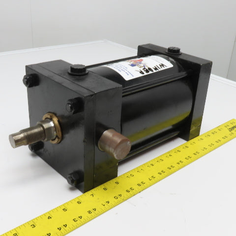 Parker D2A-U144 6" Bore 6-1/4" Stroke Tie Rod Air Cylinder 250PSI Trunnion