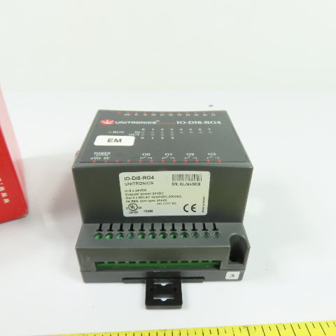 Unitronics IO-DI8-RO4 Ingersoll Rand 38053617 PLC Expansion Module 8 x 24VDC