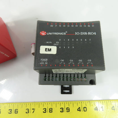 Unitronics IO-DI8-RO4 Ingersoll Rand 38053617 PLC Expansion Module 8 x 24VDC