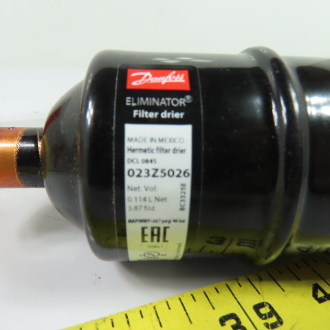 Danfoss 023Z5026 Ingersoll Rand 600386 Liquid Line Filter Drier 1/2" ODF 667 PSI