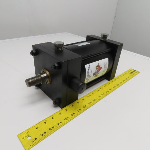 Parker D2A-U144 6" Bore 6-1/4" Stroke Tie Rod Air Cylinder 250PSI Trunnion