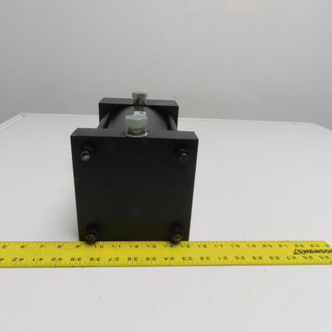 Parker D2A-U144 6" Bore 6-1/4" Stroke Tie Rod Air Cylinder 250PSI Trunnion