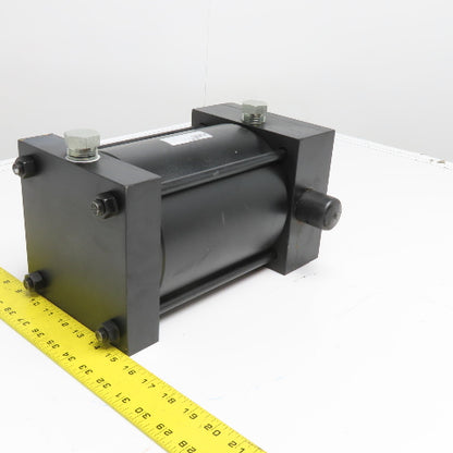 Parker D2A-U144 6" Bore 6-1/4" Stroke Tie Rod Air Cylinder 250PSI Trunnion
