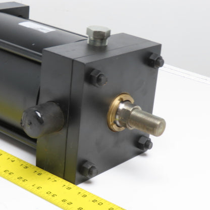 Parker D2A-U144 6" Bore 6-1/4" Stroke Tie Rod Air Cylinder 250PSI Trunnion