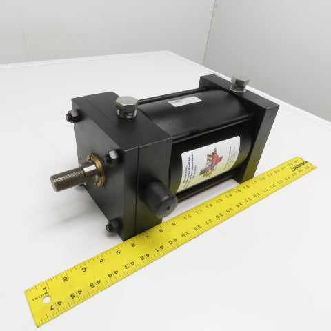 Parker D2A-U144 6" Bore 6-1/4" Stroke Tie Rod Air Cylinder 250PSI Trunnion