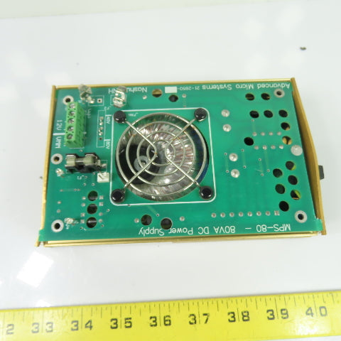 Advanced Micro Systems MPS-80 80VA DC Power Supply 120VAC Input 42V 84V Output