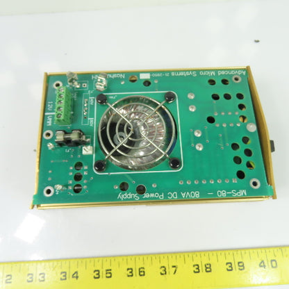 Advanced Micro Systems MPS-80 80VA DC Power Supply 120VAC Input 42V 84V Output