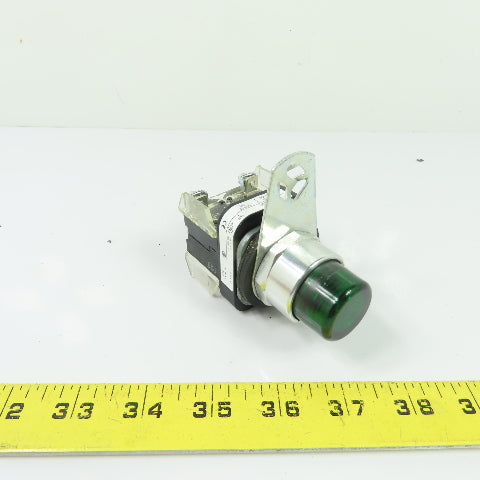 Allen-Bradley 800T-QB24G Illuminated Green Pushbutton Switch 24V AC/DC Ser T