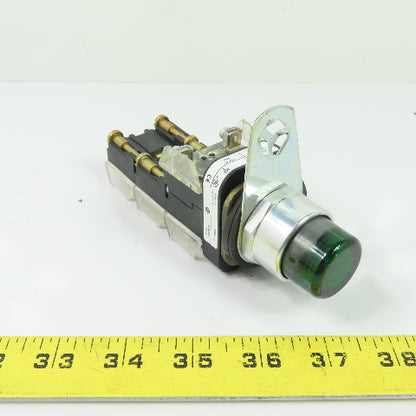 Allen-Bradley 800T-QB24G Illuminated Green Pushbutton Switch 24V AC/DC Ser T