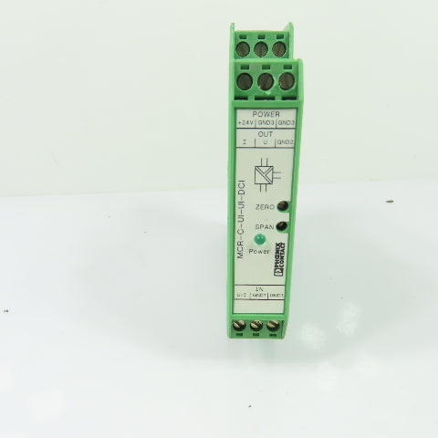 Phoenix Contact MCR-C-UI-UI-DCI 3-Way Isolating Amplifier Signal Conditioner 24V