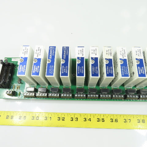 Dataforth SCMPB01-2 16-Channel Analog I/O Backplane 5VDC-400mA