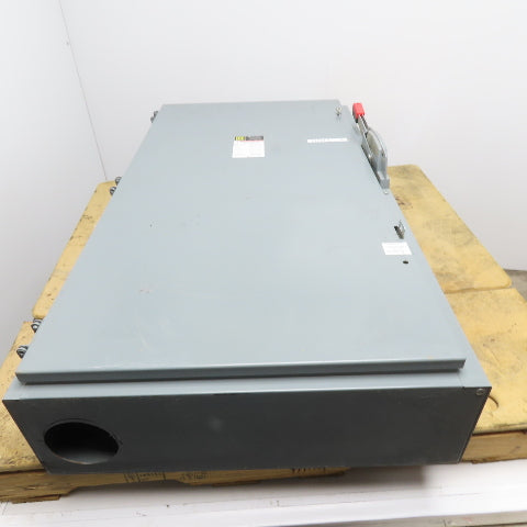 Square D HU365 400A 3P Non Fusible Heavy Duty Safety Disconnect Switch 600VAC