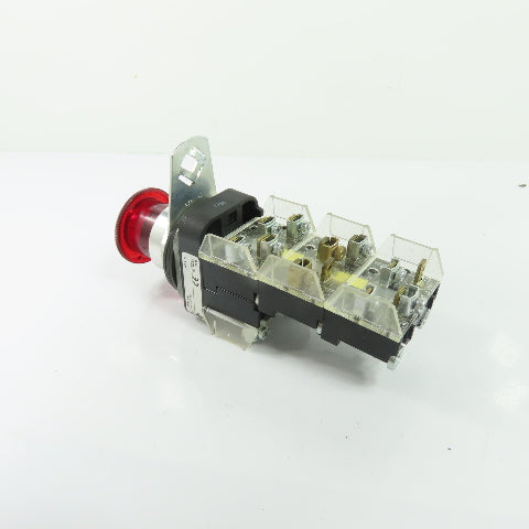Allen-Bradley 800T-FXTQH24RA1 Illuminated Mushroom Head Push Button Switch 24V