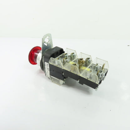 Allen-Bradley 800T-FXTQH24RA1 Illuminated Mushroom Head Push Button Switch 24V