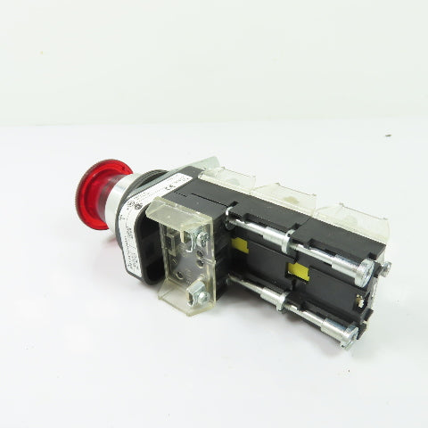 Allen-Bradley 800T-FXTQH24RA1 Illuminated Mushroom Head Push Button Switch 24V