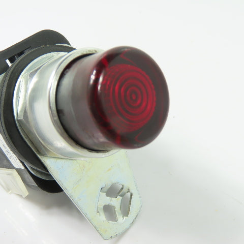 Allen-Bradley 800T-QB24R Red Illuminated Pushbutton Pilot Light 24V Ser T