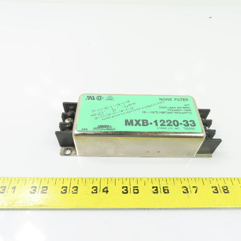 Densei-Lambda MXB-1220-33 250V 20A Noise Filter