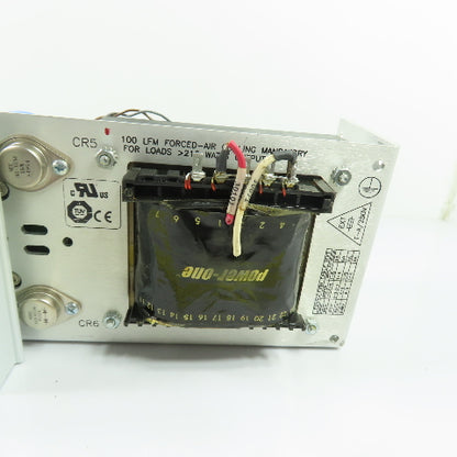 Power-One F24-12-AG Linear DC Power Supply 24/28V 12A/10A Output 100-240V Input
