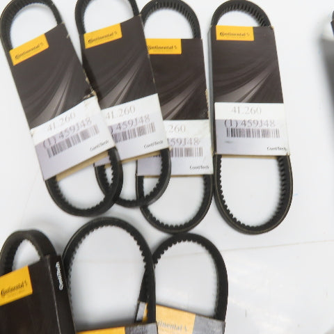 Continental ContiTech V-Belts 4L260 4L300 Lot Of 17