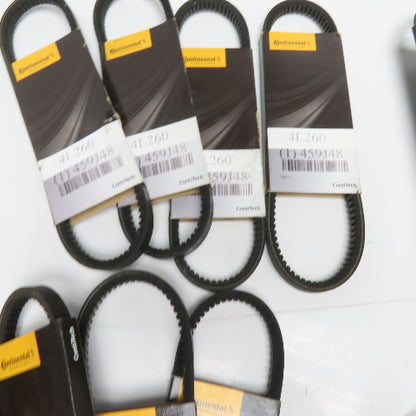Continental ContiTech V-Belts 4L260 4L300 Lot Of 17