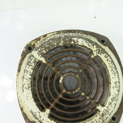 Cast Iron Electric Motor Housing Fan Cover Shroud Guard 10-5/8" OD x 4-3/8" W