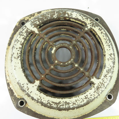 Cast Iron Electric Motor Housing Fan Cover Shroud Guard 10-5/8" OD x 4-3/8" W