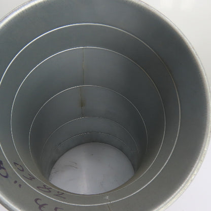 Nordfab 8040400010 10" QF 45° Galvanized Steel Segmented Duct Elbow 22ga