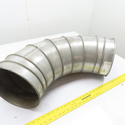 Nordfab 2-8040400012 Quick-Fit 90-Degree Galvanized Ductwork Elbow 10"