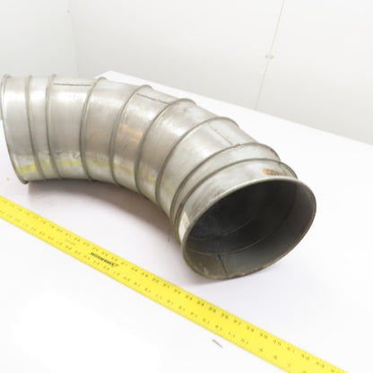 Nordfab 2-8040400012 Quick-Fit 90-Degree Galvanized Ductwork Elbow 10"