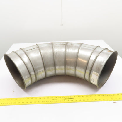 Nordfab 2-8040400012 Quick-Fit 90-Degree Galvanized Ductwork Elbow 10"
