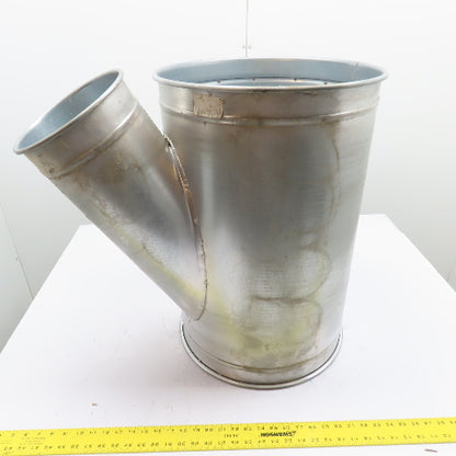 Nordfab 8040003708 Quick-Fit 30-Degree Lateral Branch Duct Fitting 16"x 16"x 8"