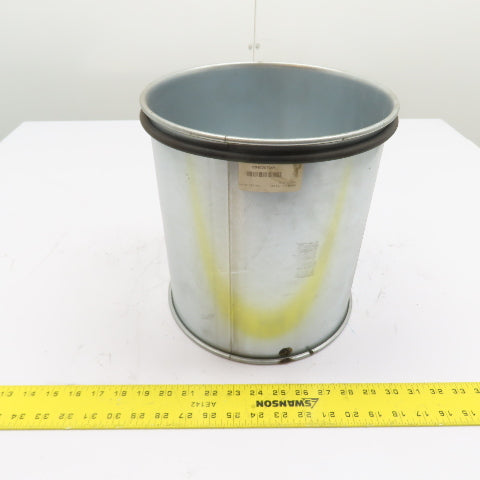 Nordfab 8040207306 10" Quick-Fit Adjustable Duct Sleeve 22ga Galvanized 11" Long