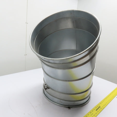 Nordfab 8040400034 16" 45° Elbow QF Duct Fitting 20ga Galvanized