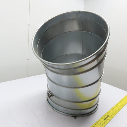 Nordfab 8040400034 16" 45° Elbow QF Duct Fitting 20ga Galvanized