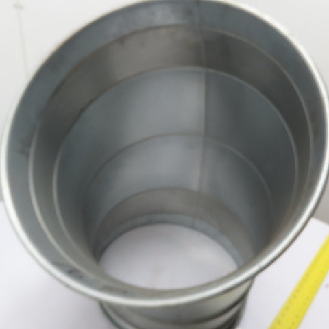 Nordfab 8040400034 16" 45° Elbow QF Duct Fitting 20ga Galvanized