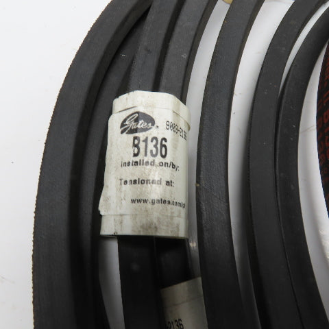 Gates B-136 Hi-Power B Section V Belt 140" NOS Lot Of 3