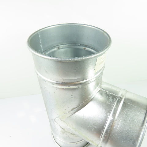 Nordfab 8040304721 Quick-Fit 90 Degree Branch Tee Duct Fitting 6" x 6" x 6" 22ga