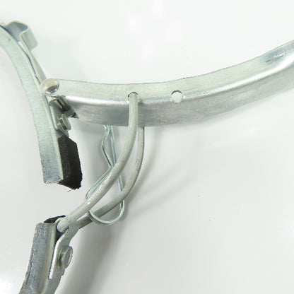 Nordfab 8010005529 10" QF Quick-Fit Galvanized Duct Clamping Ring W/ Gasket