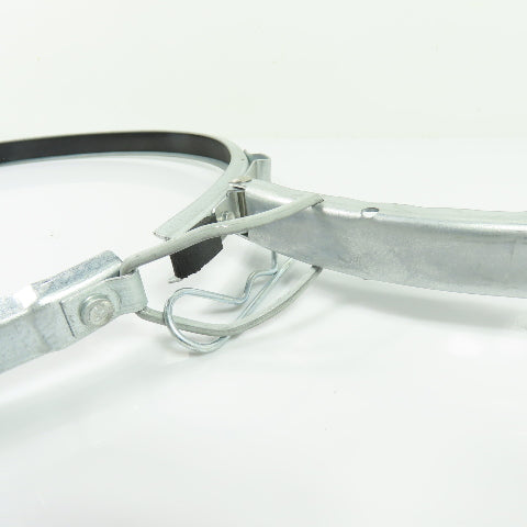 Nordfab 8010005529 10" QF Quick-Fit Galvanized Duct Clamping Ring W/ Gasket