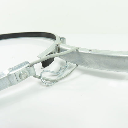 Nordfab 8010005529 10" QF Quick-Fit Galvanized Duct Clamping Ring W/ Gasket