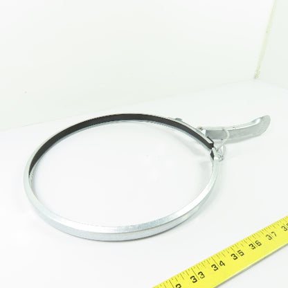 Nordfab 8010005529 10" QF Quick-Fit Galvanized Duct Clamping Ring W/ Gasket