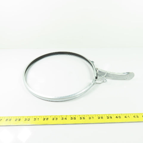 Nordfab 8010005529 10" QF Quick-Fit Galvanized Duct Clamping Ring W/ Gasket