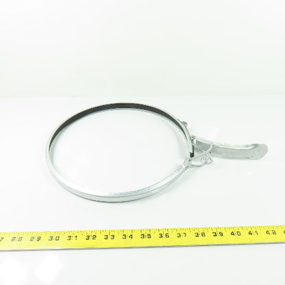 Nordfab 8010005529 10" QF Quick-Fit Galvanized Duct Clamping Ring W/ Gasket