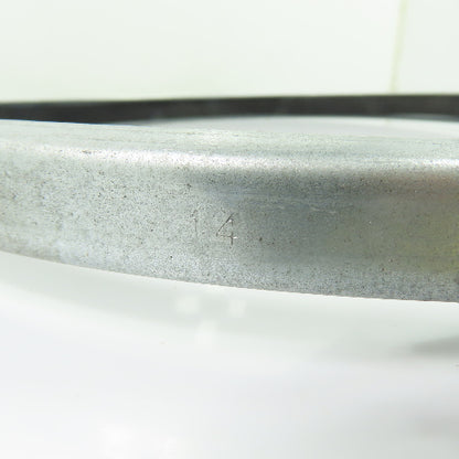 Nordfab 8010005533 14" QF Quick-Fit Galvanized Duct Clamping Ring with Gasket