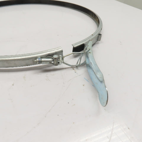 Nordfab 8010005535 18" QF Quick-Fit Galvanized Duct Clamping Ring W/ Gasket