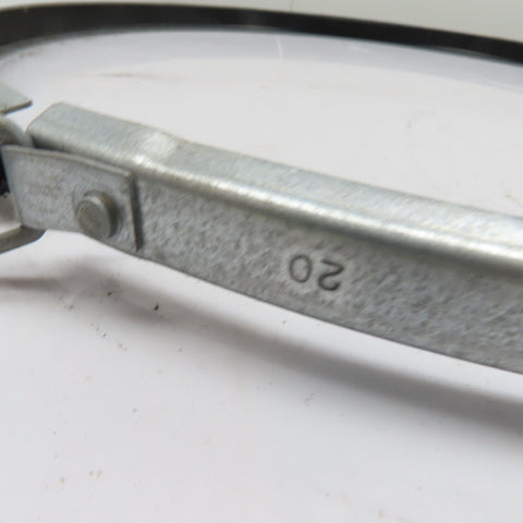 Nordfab 8010005539 20"QF Quick-Fit Galvanized Duct Clamping Ring W/ Gasket
