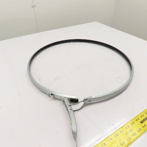 Nordfab 8010005539 20"QF Quick-Fit Galvanized Duct Clamping Ring W/ Gasket