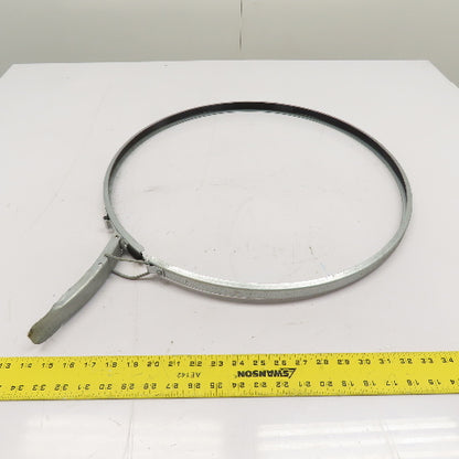 Nordfab 8010005539 20"QF Quick-Fit Galvanized Duct Clamping Ring W/ Gasket