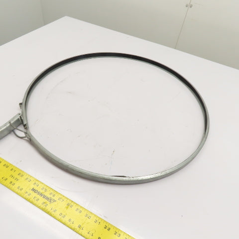 Nordfab 8010005543 22" QF Quick-Fit Galvanized Duct Clamping Ring W/ Gasket